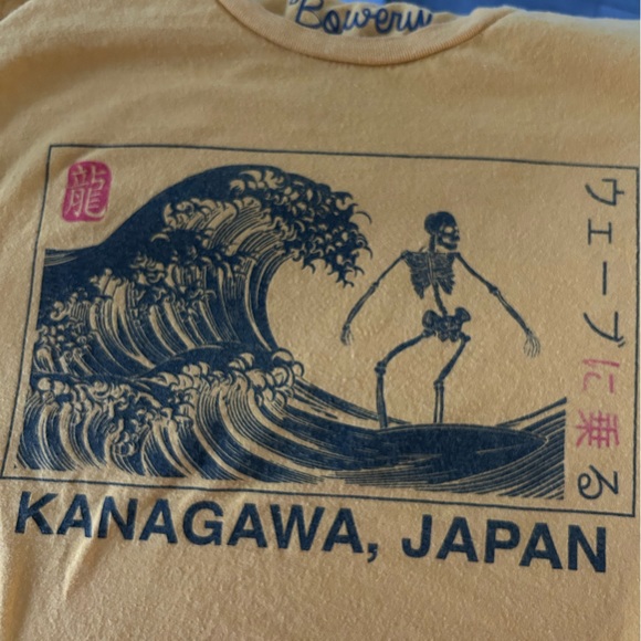 Bowery Supply Co. Yellow T-Shirt - Picture 4 of 5